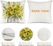 Summer Pillow Cover 18x18 Inch Eucalyptus Flowers Decor Vase Bee Farmhouse Seasonal Pillow Case Decorations for Home Sofa Couch AA509-18